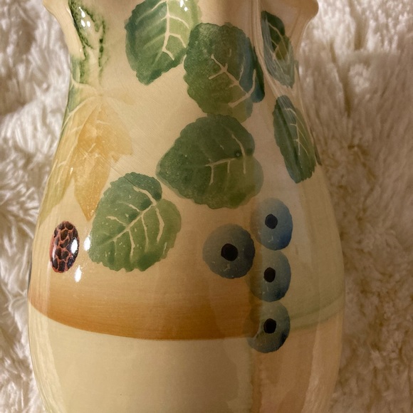 Ceramiche Alfa Hand Painted Italian Pottery Vase Pitcher - Picture 3 of 6